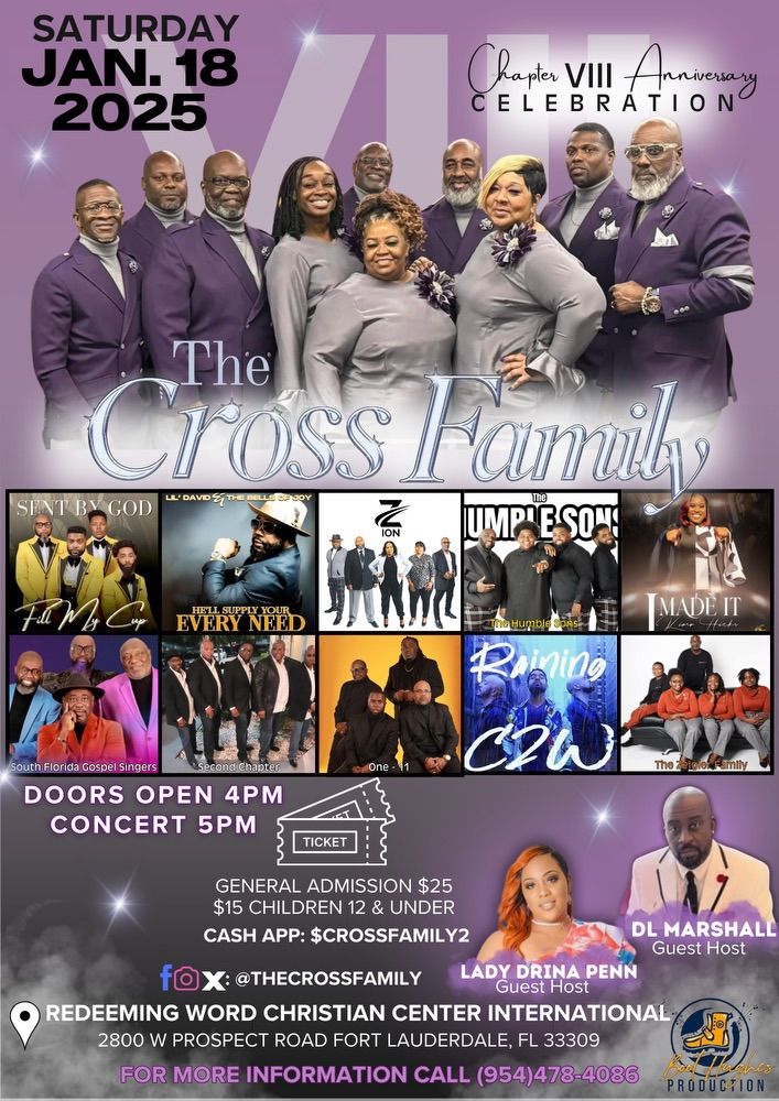 The Cross Family \u201cChapter VIII\u201d Celebration 