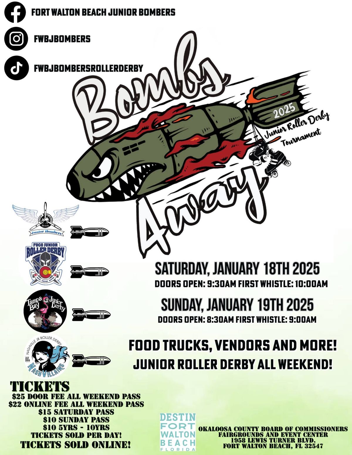 The Bombs Away Roller Derby Tournament! 