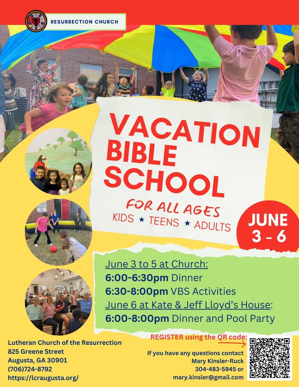 Vacation Bible School (Classes for Infants, Kids, Youth, AND ADULTS) - Shipwrecked 