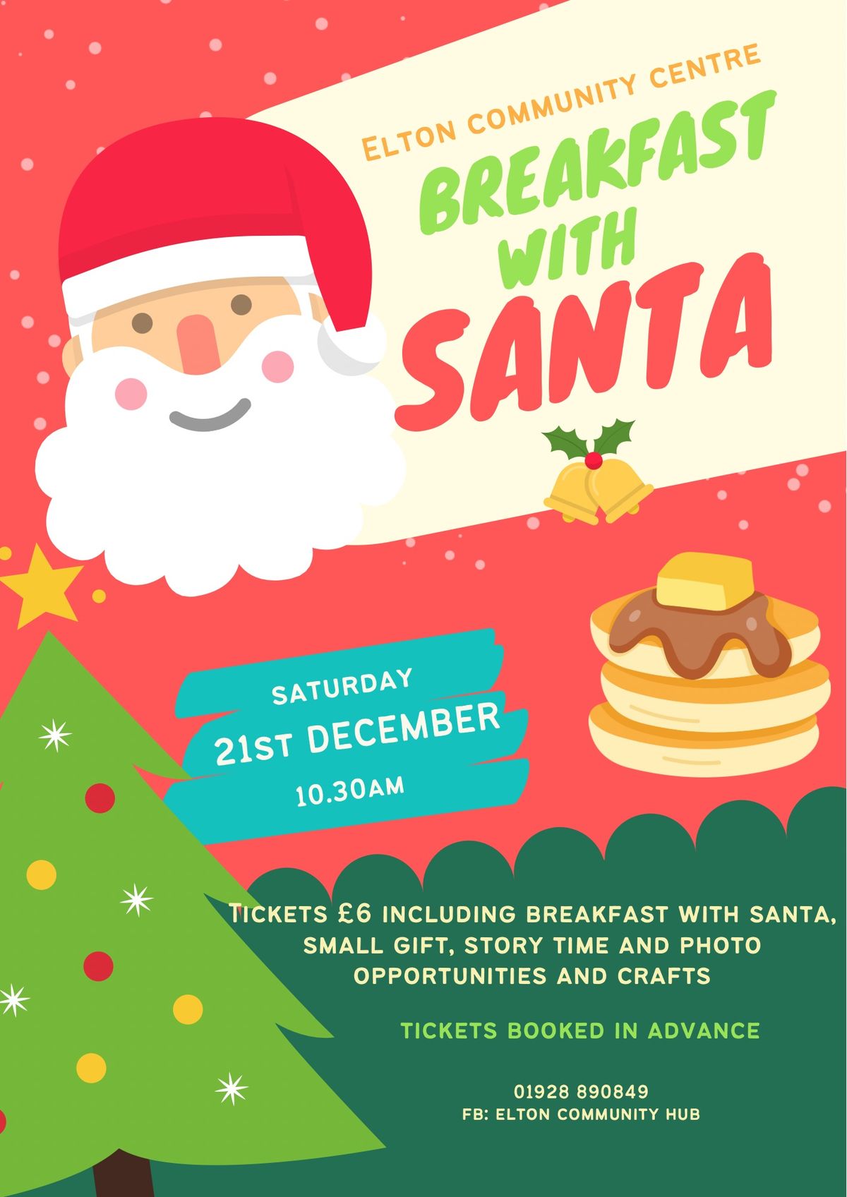 Breakfast with Santa \ud83c\udf85\ud83c\udffc 