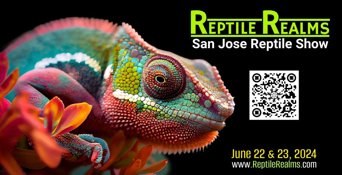 San Jose Reptile Show: June 22 & 23, 2024