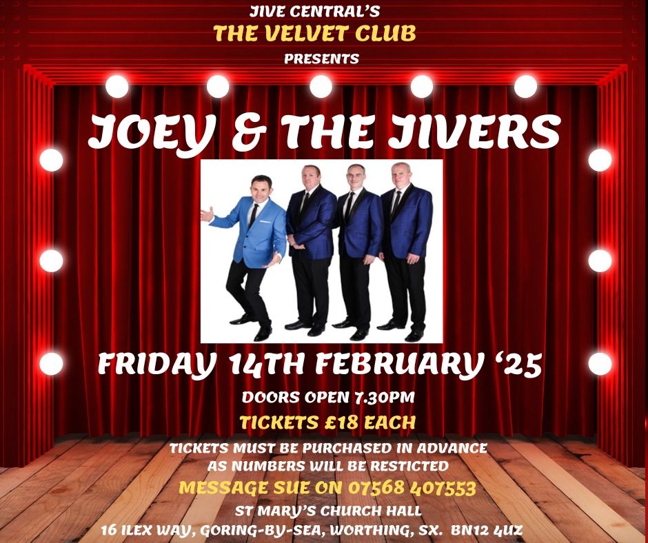 JOEY & THE JIVERS - Rock 'n' Roll Band Night