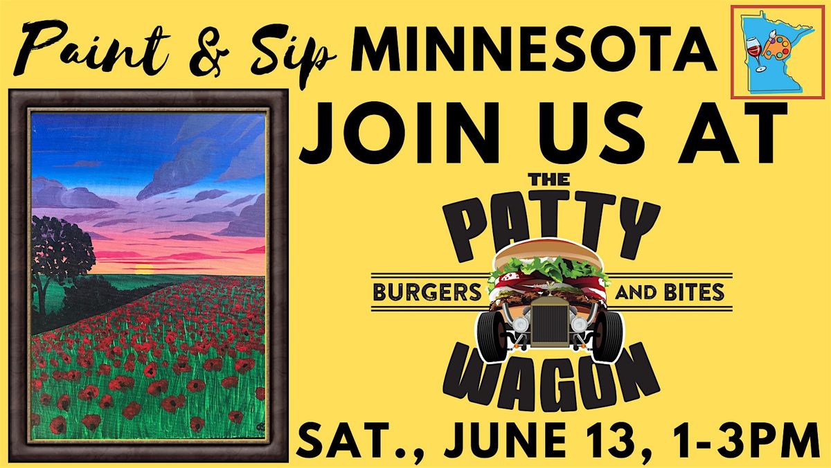 June 13 Paint & Sip at The Patty Wagon