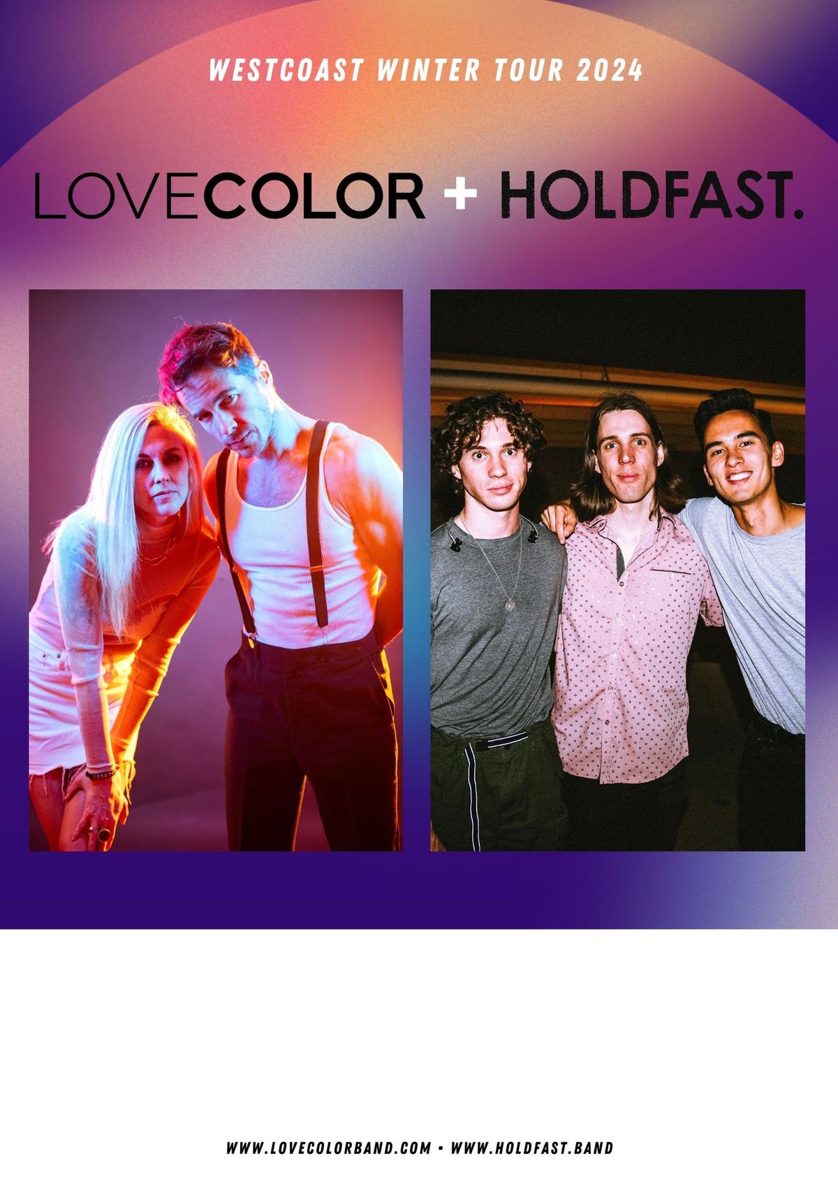 LOVECOLOR x HOLDFAST: [Amarillo, TX] Co-Headlining Tour at The 806