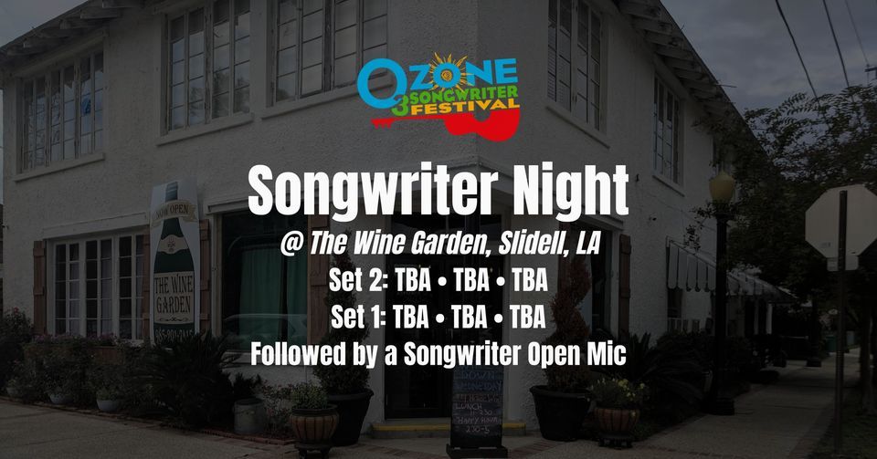 Ozone Songwriter Night - Slidell
