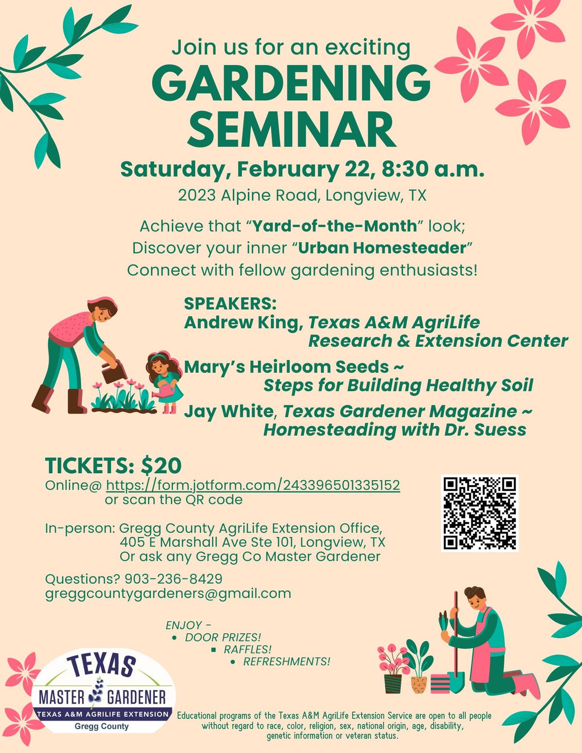 Annual Spring Gardening Seminar