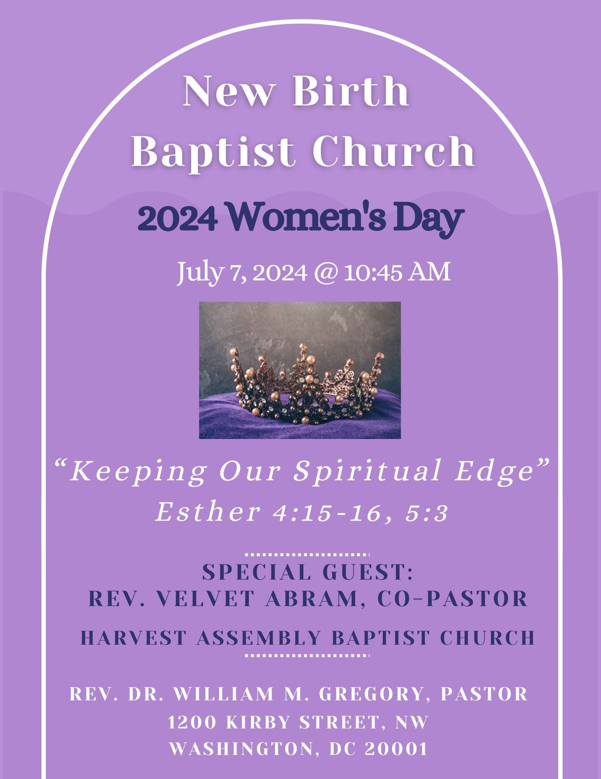 Annual Women's Day Service