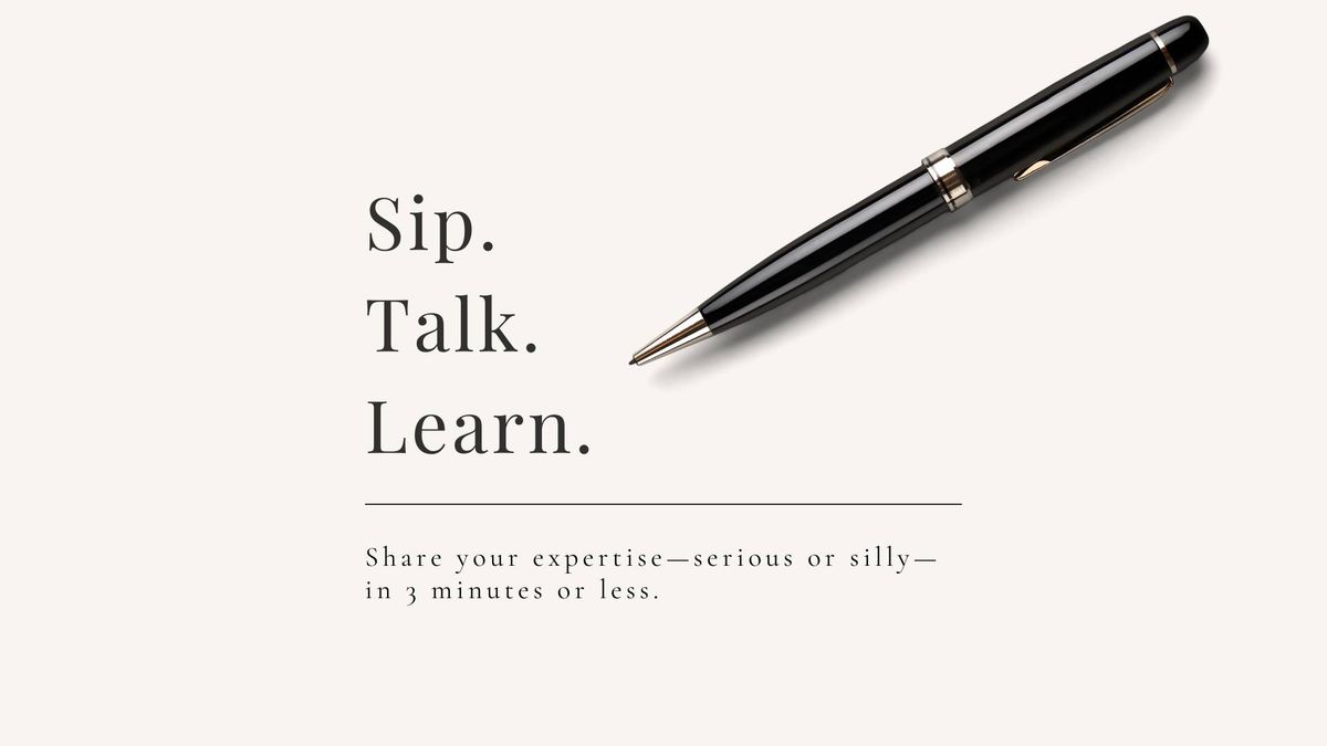 Sip, Talk, Learn