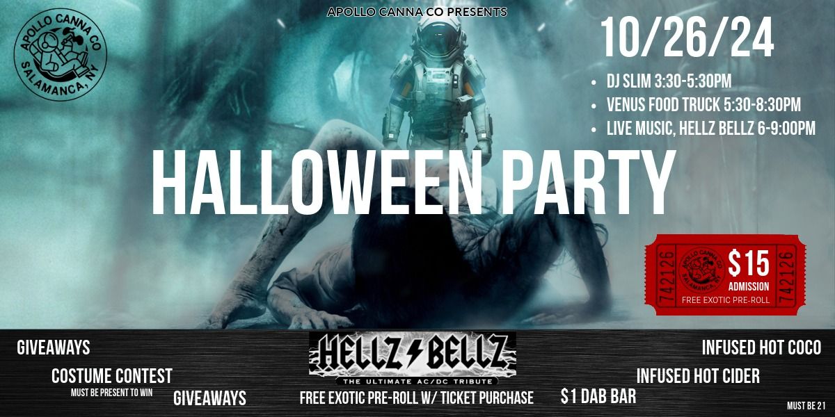 Halloween Party Hellz Bellz AC\/DC Tribute Band