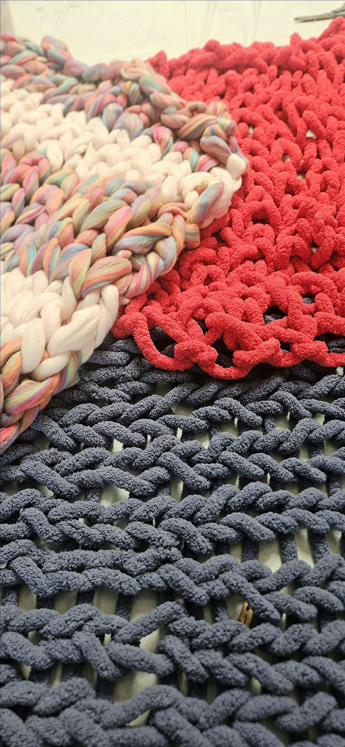 Armknitting: Chunky Knit Blanket Workshop