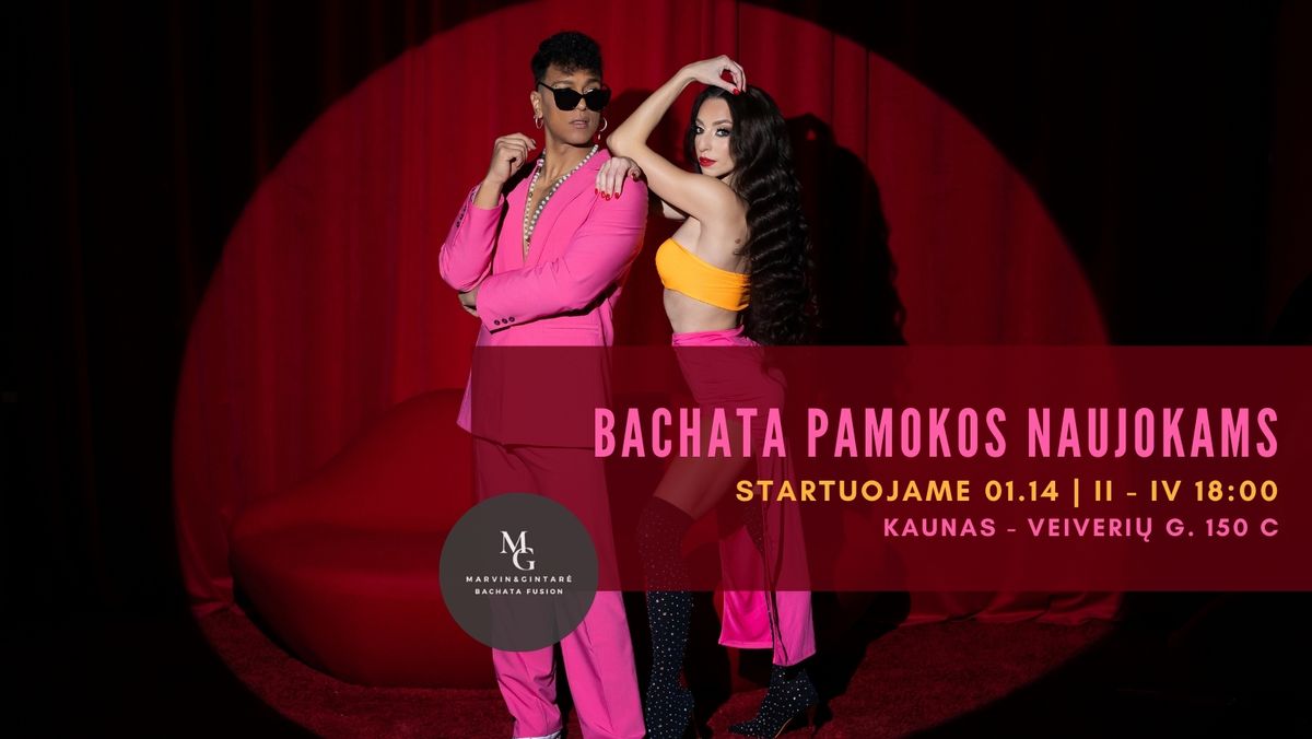 NAUJA BACHATA POR\u0172 GRUP\u0116 NAUJOKAMS | KAUNAS | 01.14