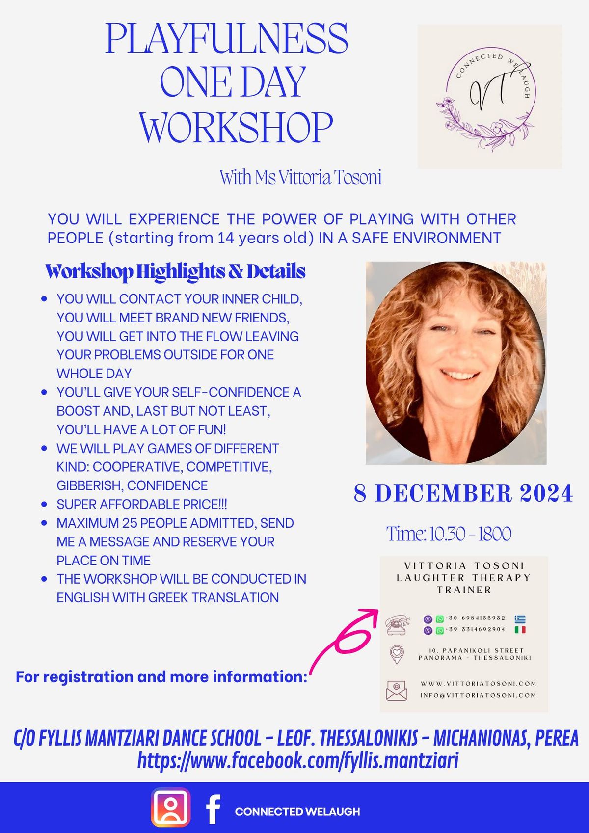 PLAYFULNESS ONE DAY WORKSHOP