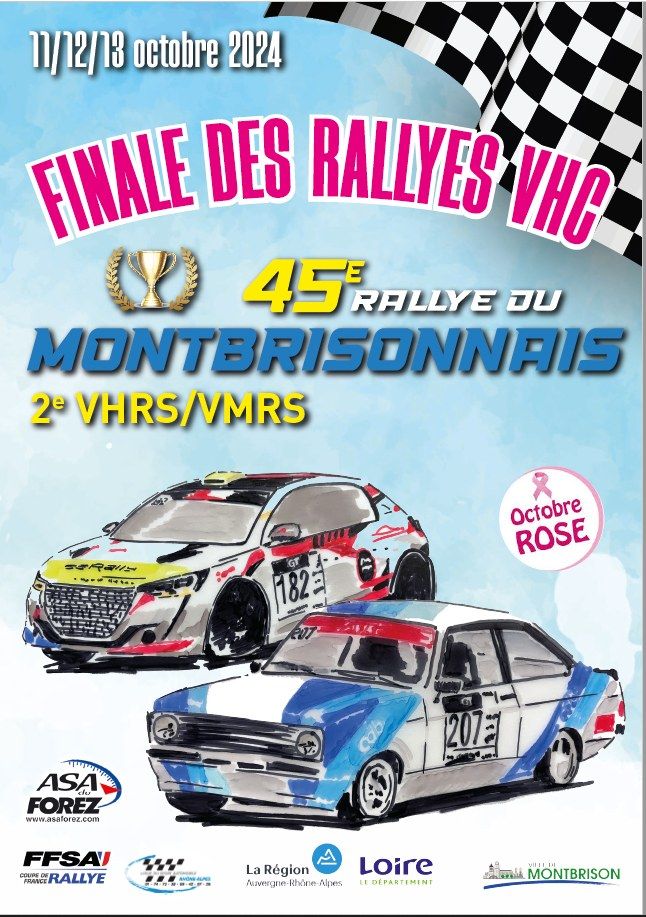 FINALE DE LA COUPE DE FRANCE DES RALLYES VHC  45e Rallye national du Montbrisonnais -2e vhrs\/vmrs