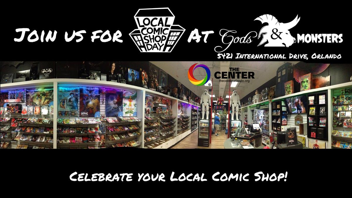 Local Comic Shop Day! Benefiting The Center Orlando 