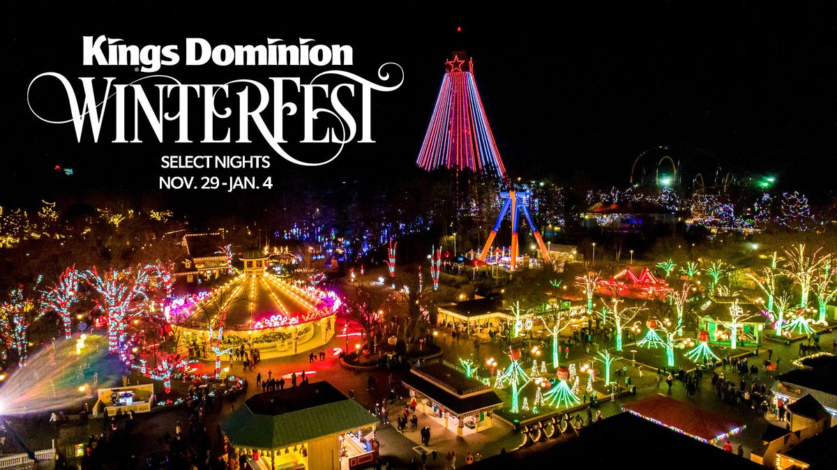 WinterFest at Kings Dominion