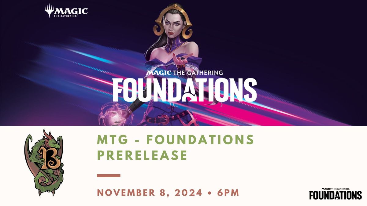 Magic the Gathering - Foundations Prerelease