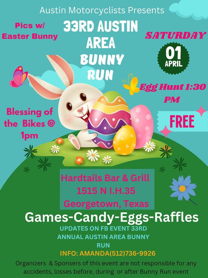 33rd Annual Austin Area Bunny Run, Hardtails Bar and Grill,