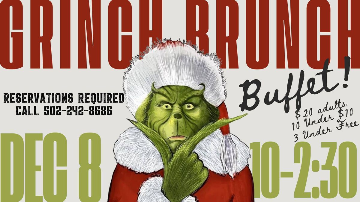 GRINCH BRUNCH BUFFET at The B.A. Colonial