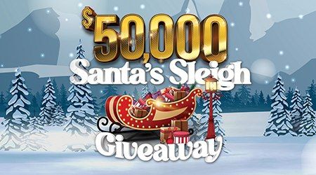 $50,000 Santa's Sleigh Giveaway