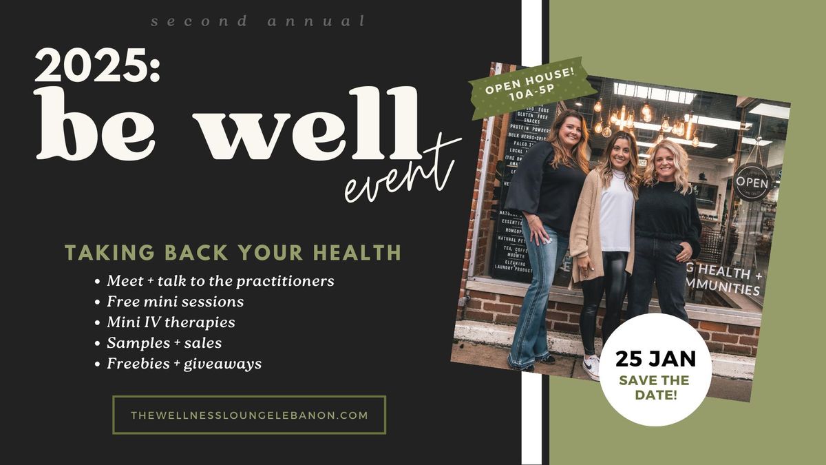 2025: BE WELL event