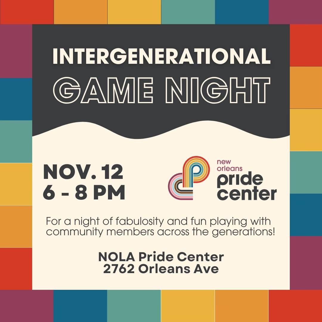 Intergenerational Game Night