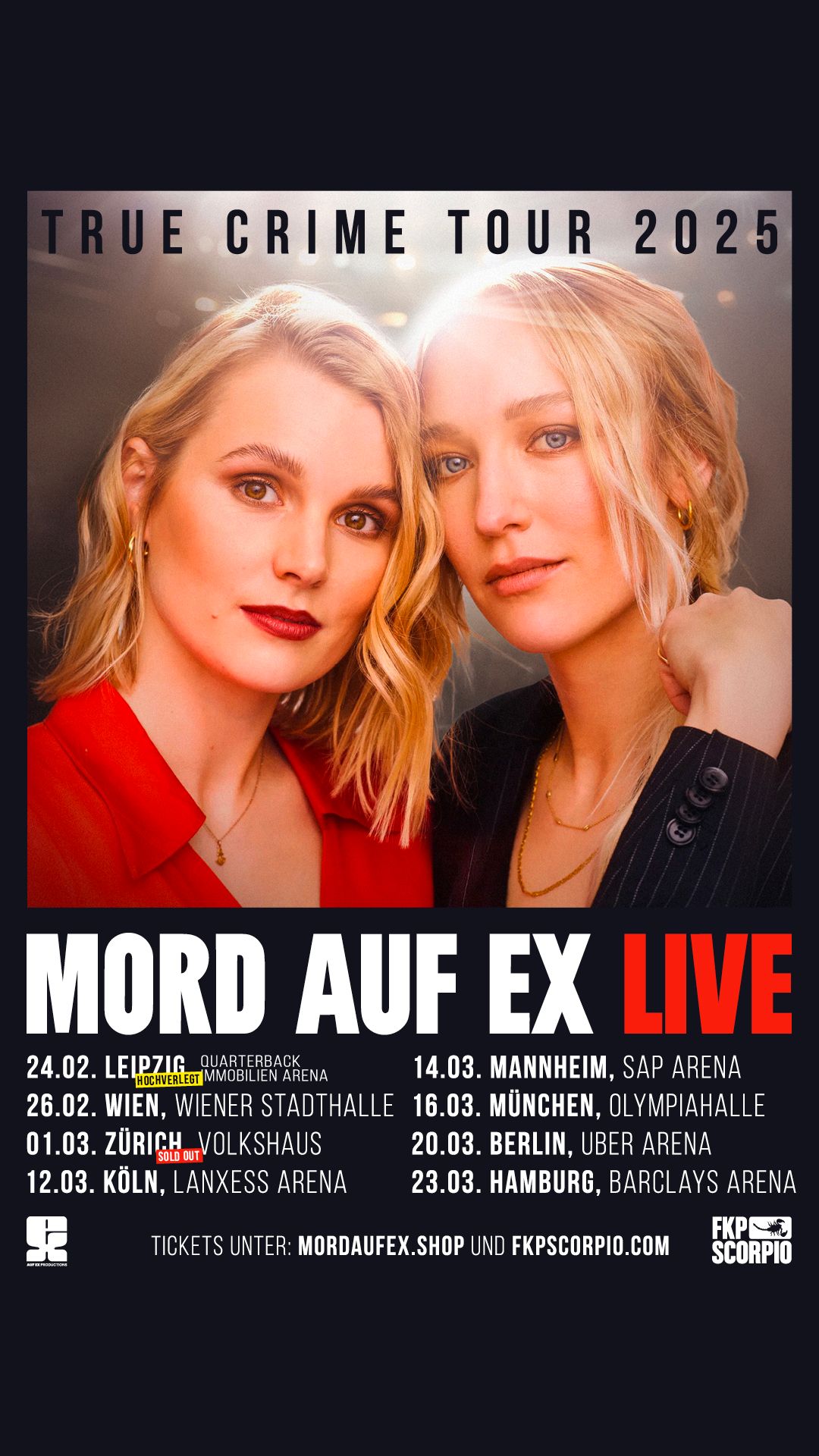 MORD AUF EX | MORD AUF EX LIVE - True Crime Tour 2025 | Leipzig