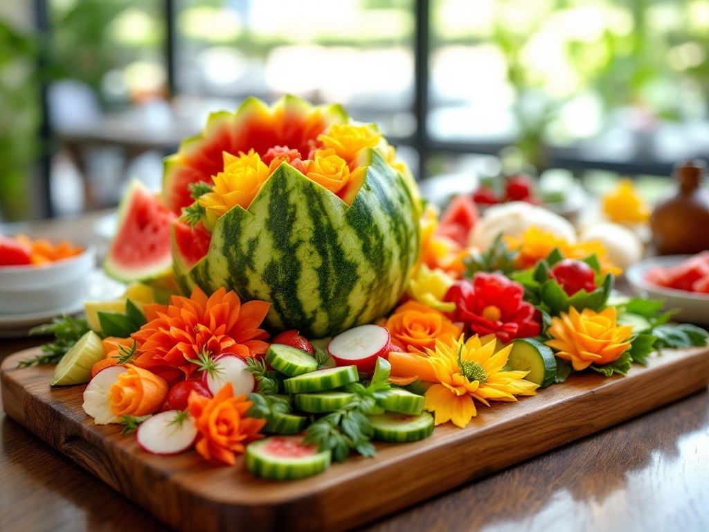 Fruit and Vegetable Carving Class - BARunch