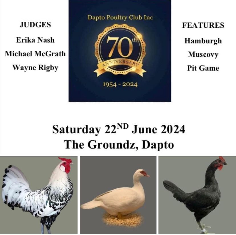 Dapto Poultry Club 70th Annual Show
