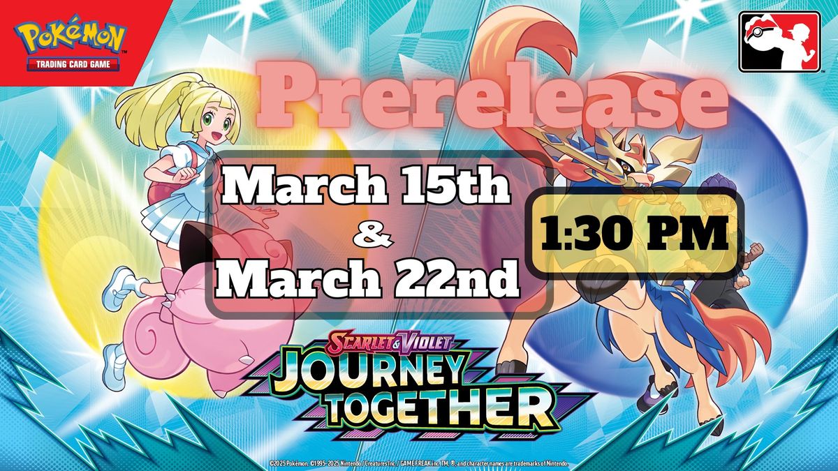 Pokemon Journey Together Prerelease Event