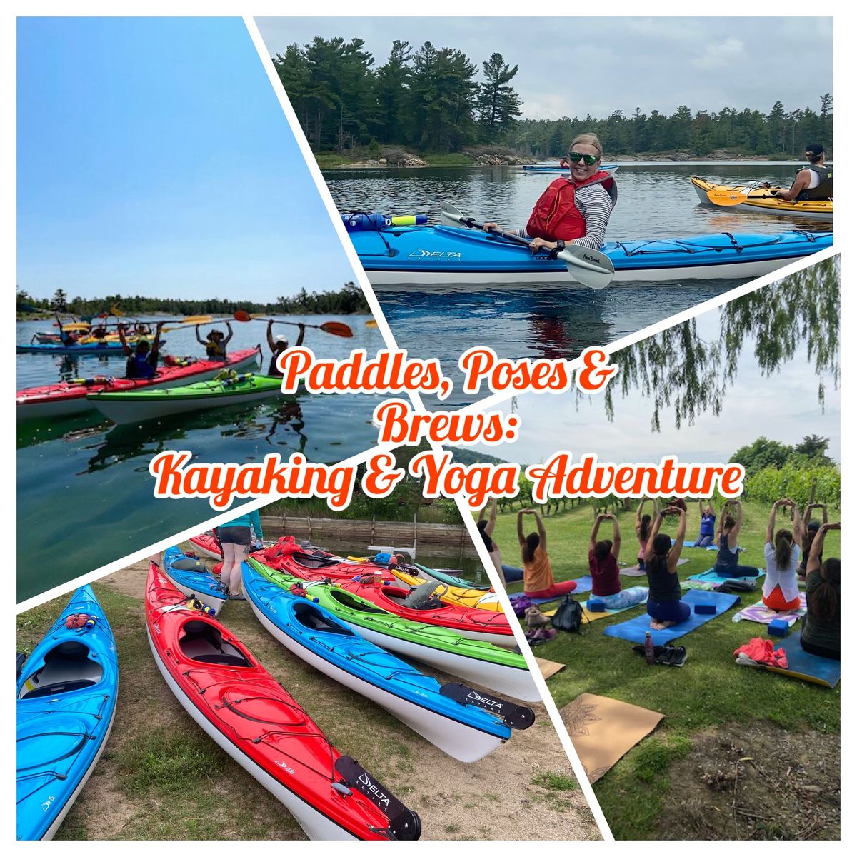 Paddles, Poses & Brews: A Kayaking and Yoga Adventure