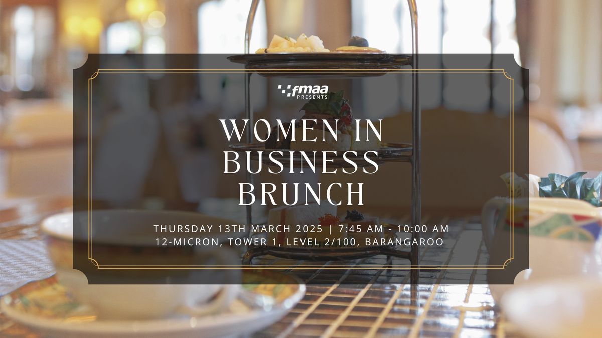 2025 FMAA Women in Business Brunch