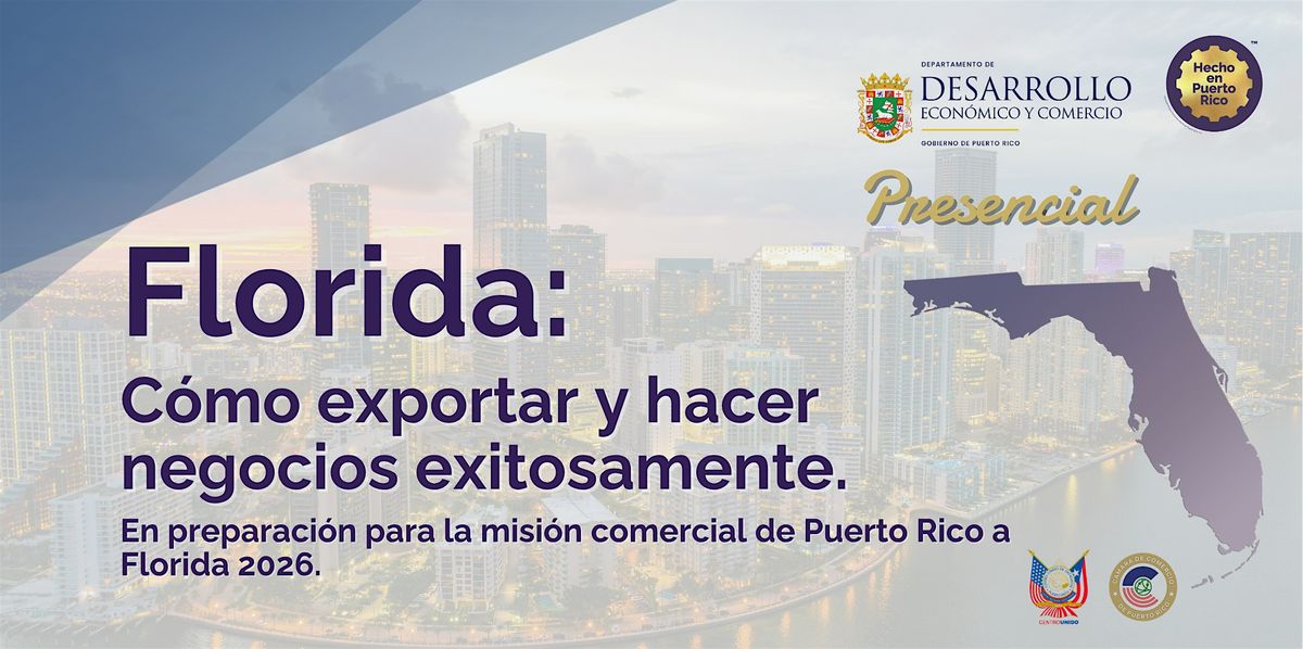 Prep\u00e1rate para la pr\u00f3xima misi\u00f3n comercial en Florida