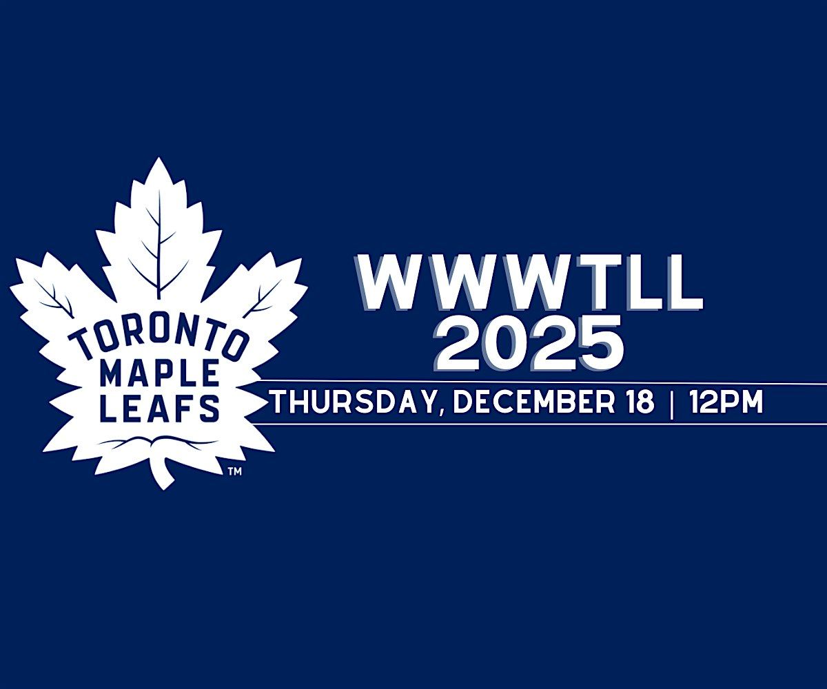 What's Wrong with the Leafs Luncheon 2025