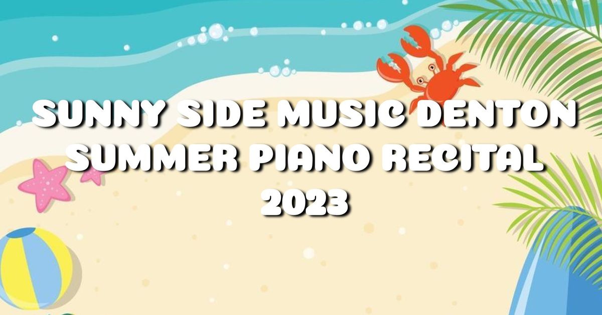 Summer Piano Recital
