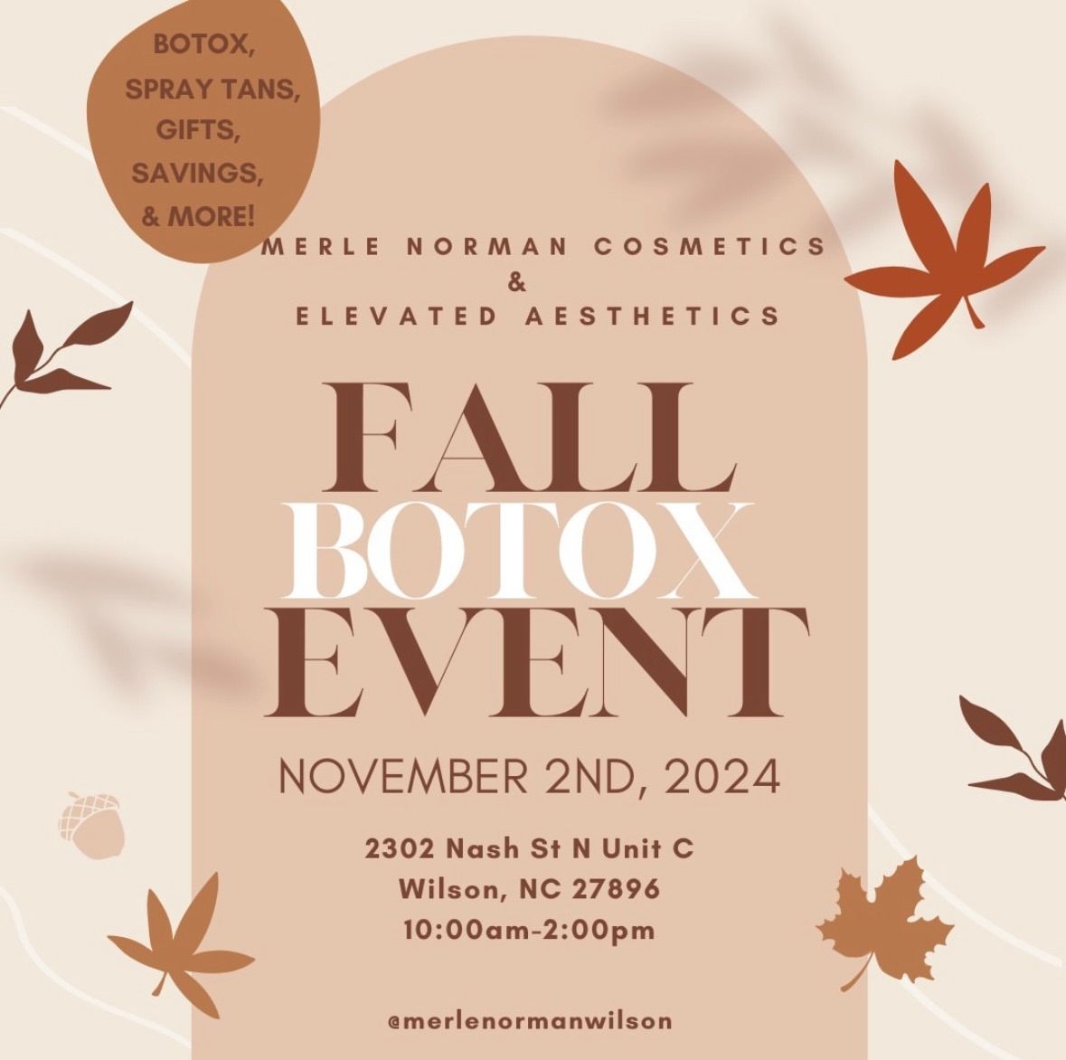 Fall Botox Event