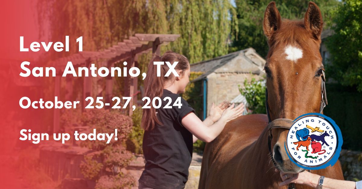 Healing Touch for Animals\u00ae Level 1 in San Antonio, TX