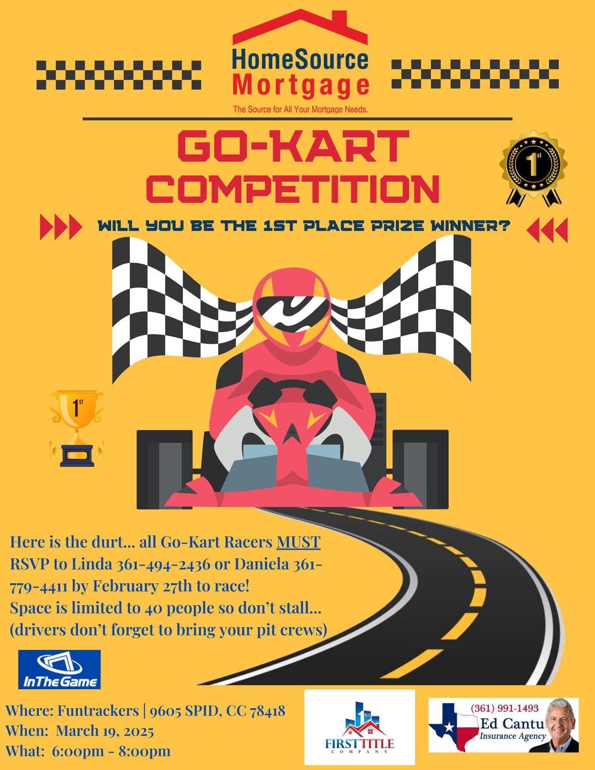 HomeSource Mortgage GO-KART COMPETITION