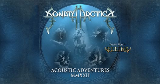 Ny dato! Sonata Arctica \u2013 Acoustic Tour | Special Guests: Eleine Parkteatret