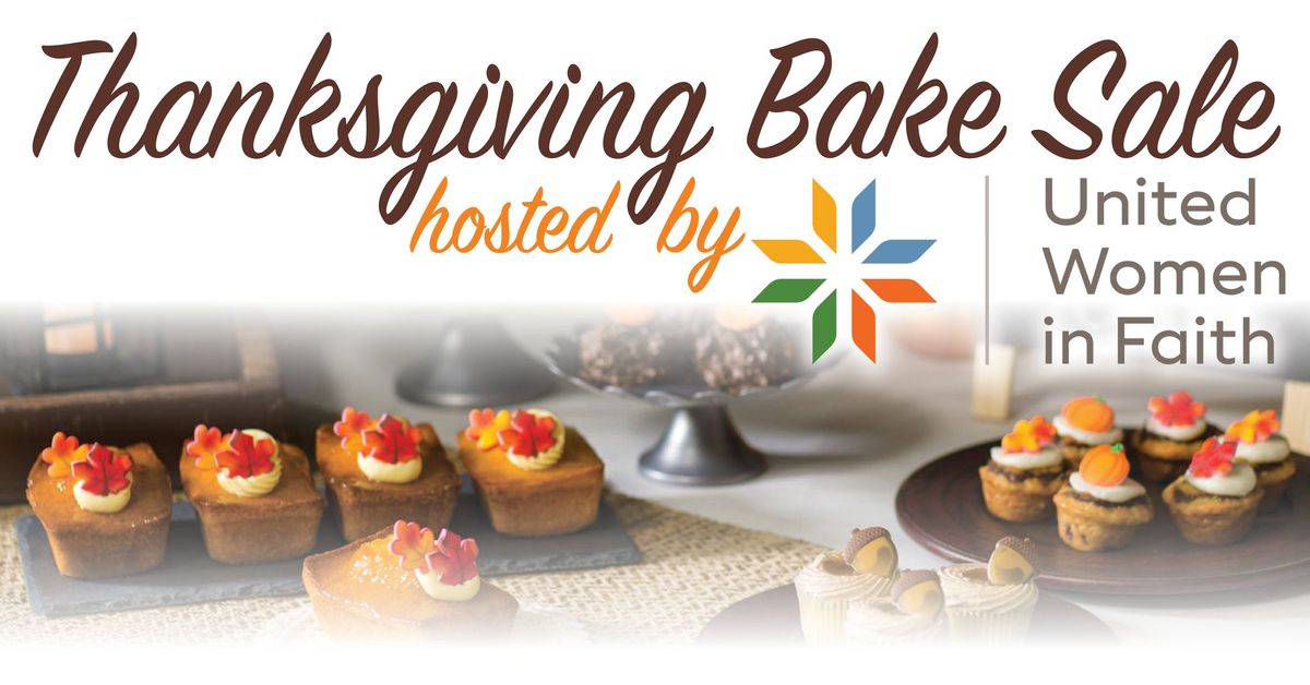 Thanksgiving Bake Sale