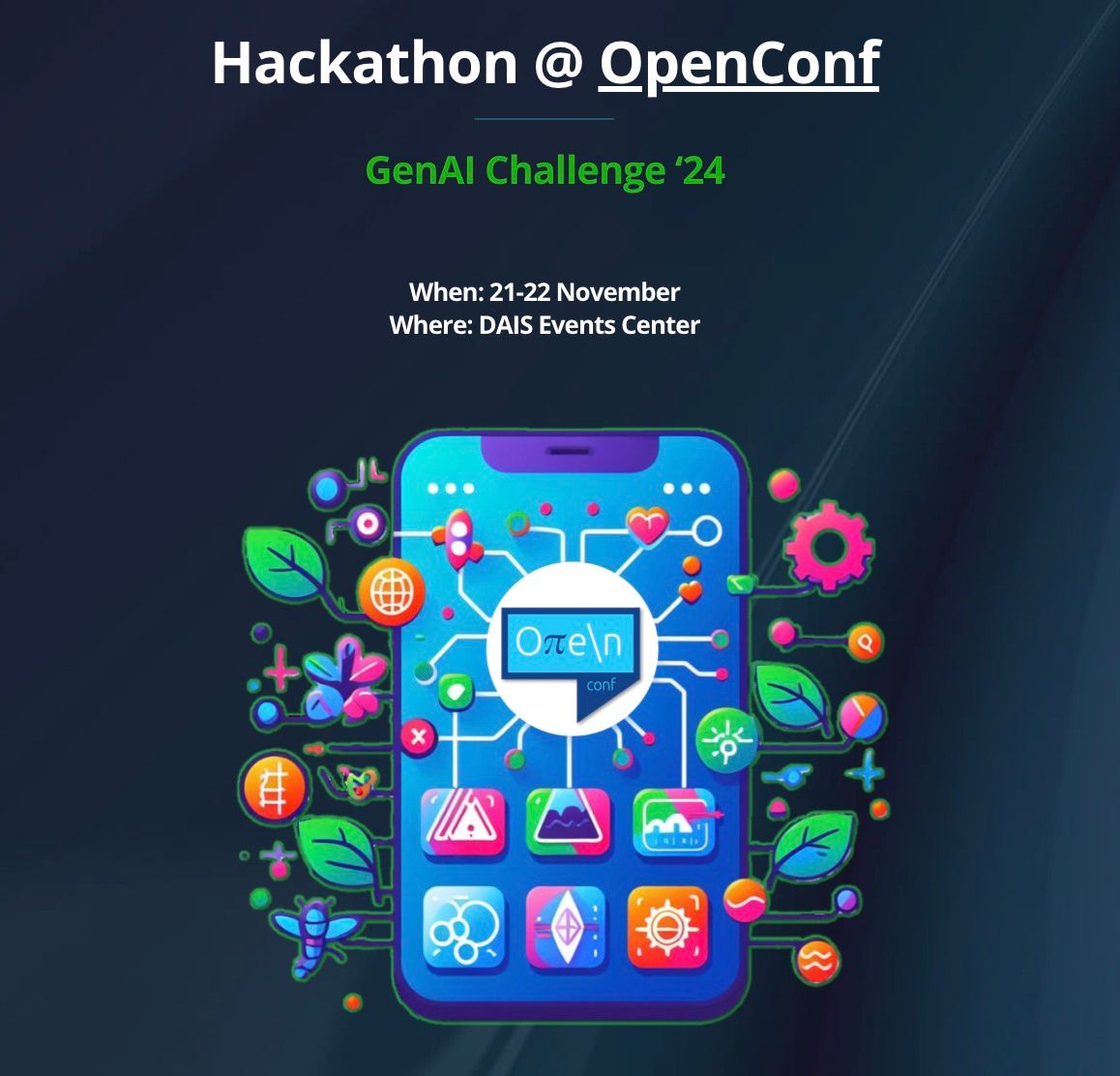 Hackathon @OpenConf - GenAI Challenge \u201824