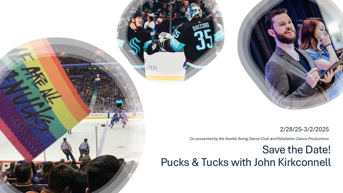 Save the Date - "Pucks & Tucks" with John Kirkconnell