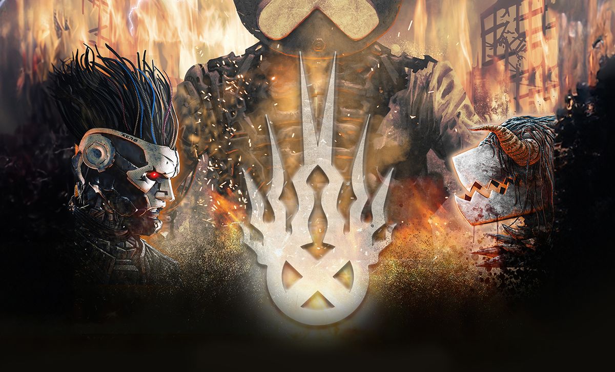 Parking Static-X with GWAR