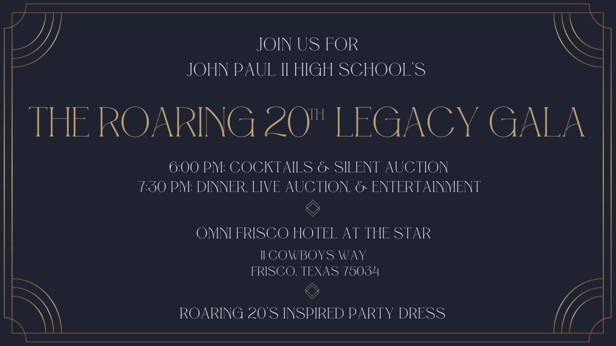 JPII - The Roaring 20th Legacy Gala