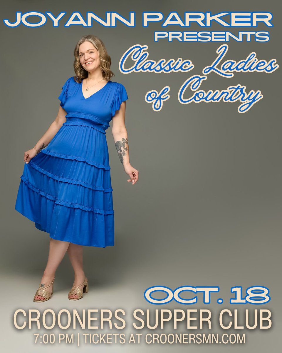 Joyann Parker - Classic Ladies of Country Music at Crooners Lounge