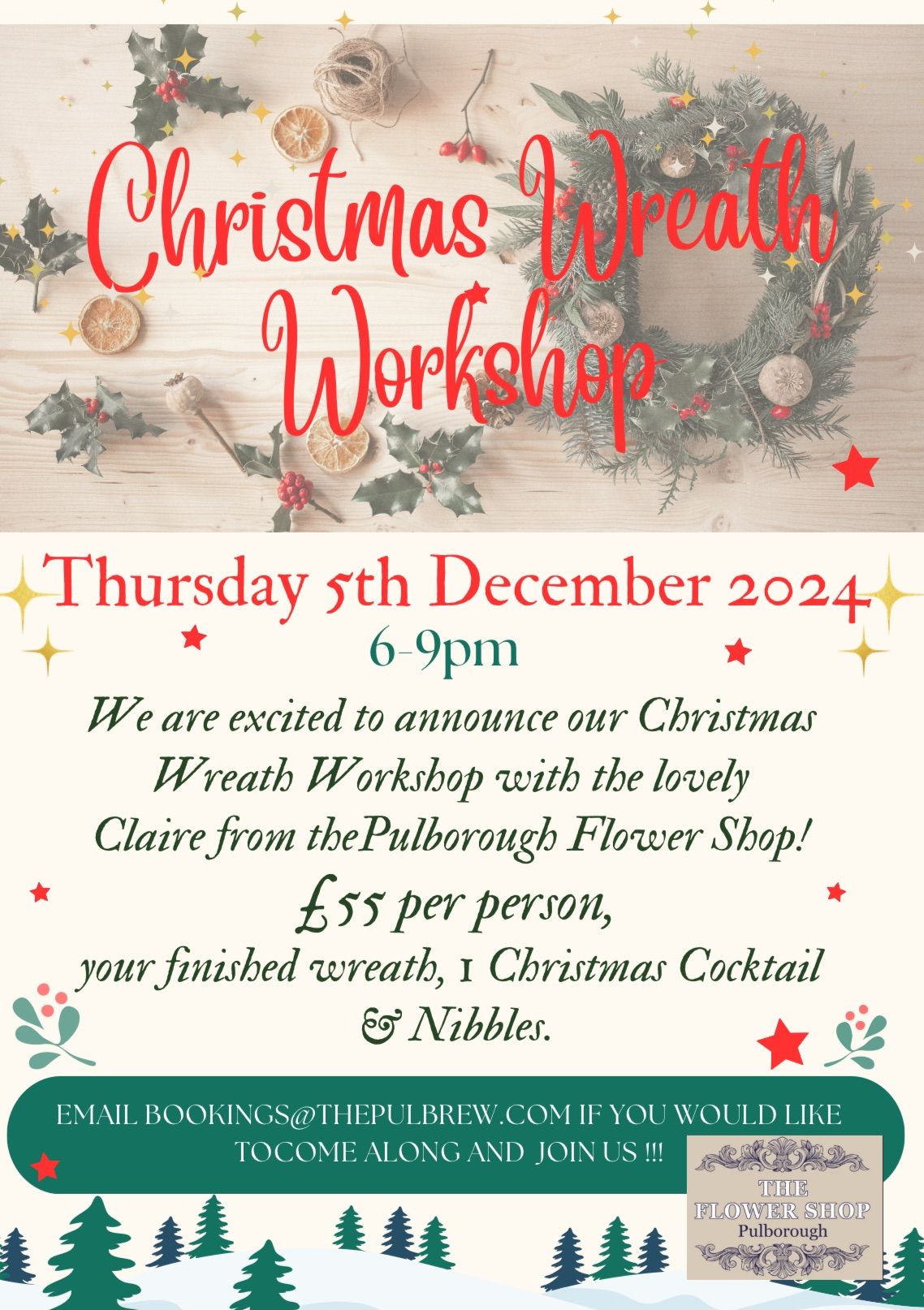 Christmas Wreath Workshop