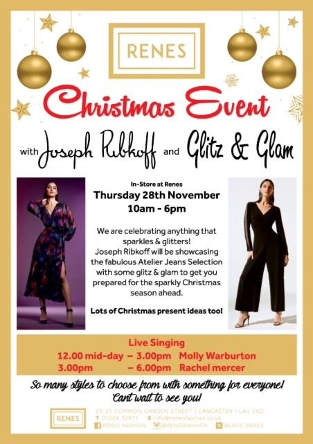 Renes Christmas Event with Joseph Ribkoff and Glitz & Glam