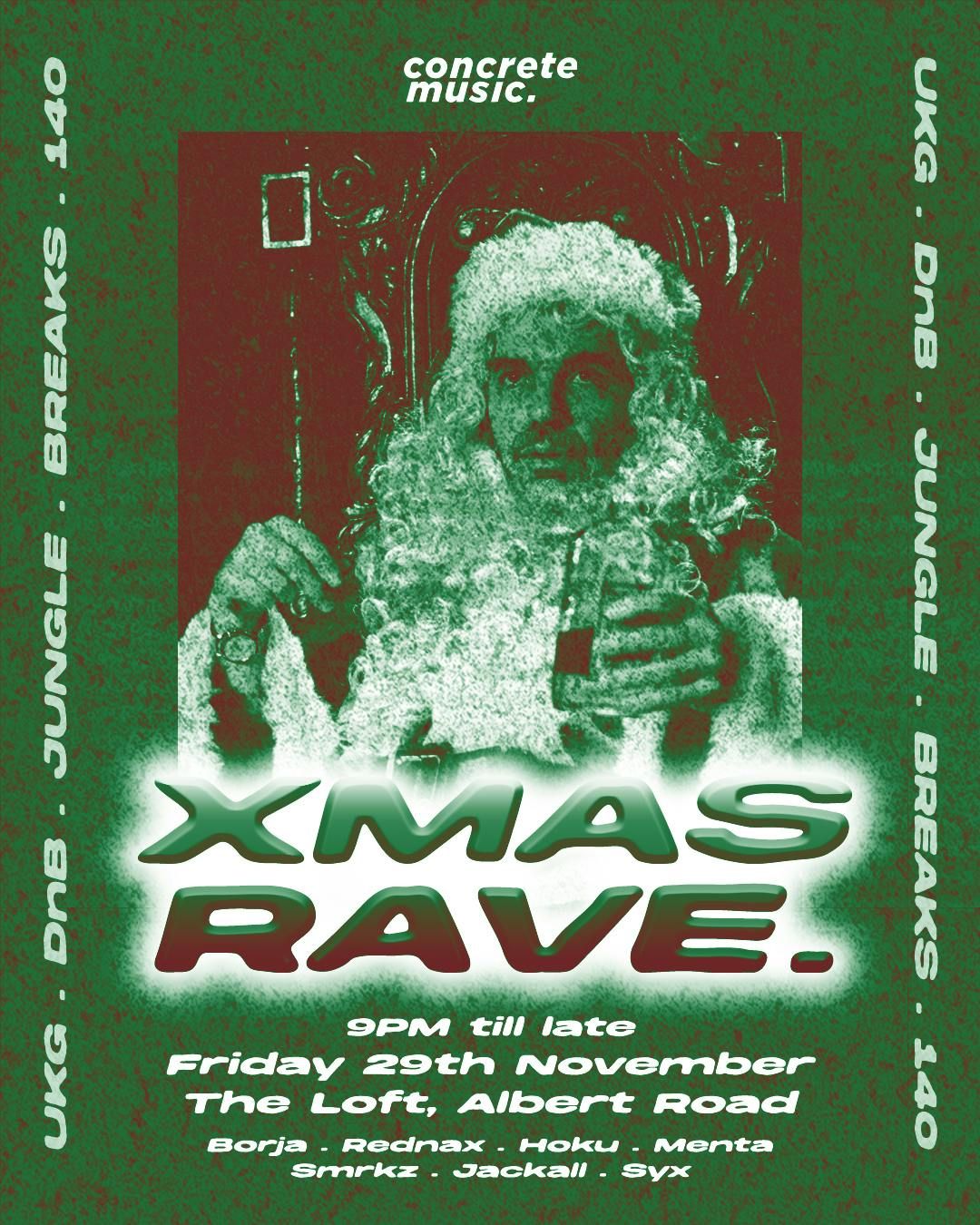 Concrete Music Xmas Rave Portsmouth