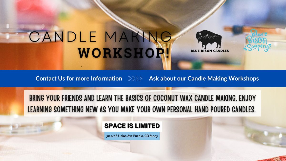 Workshop: Create, Pour, & Take Home Your Custom Candle?\ufe0f?