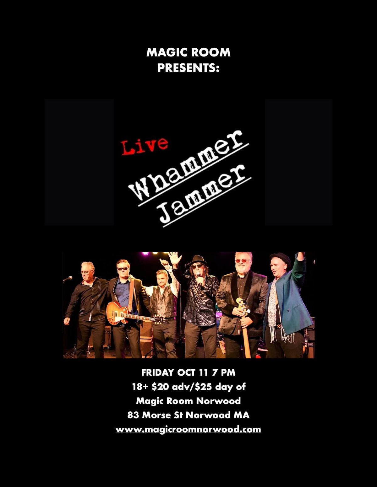 Magic Room Presents Whammer Jammer Live