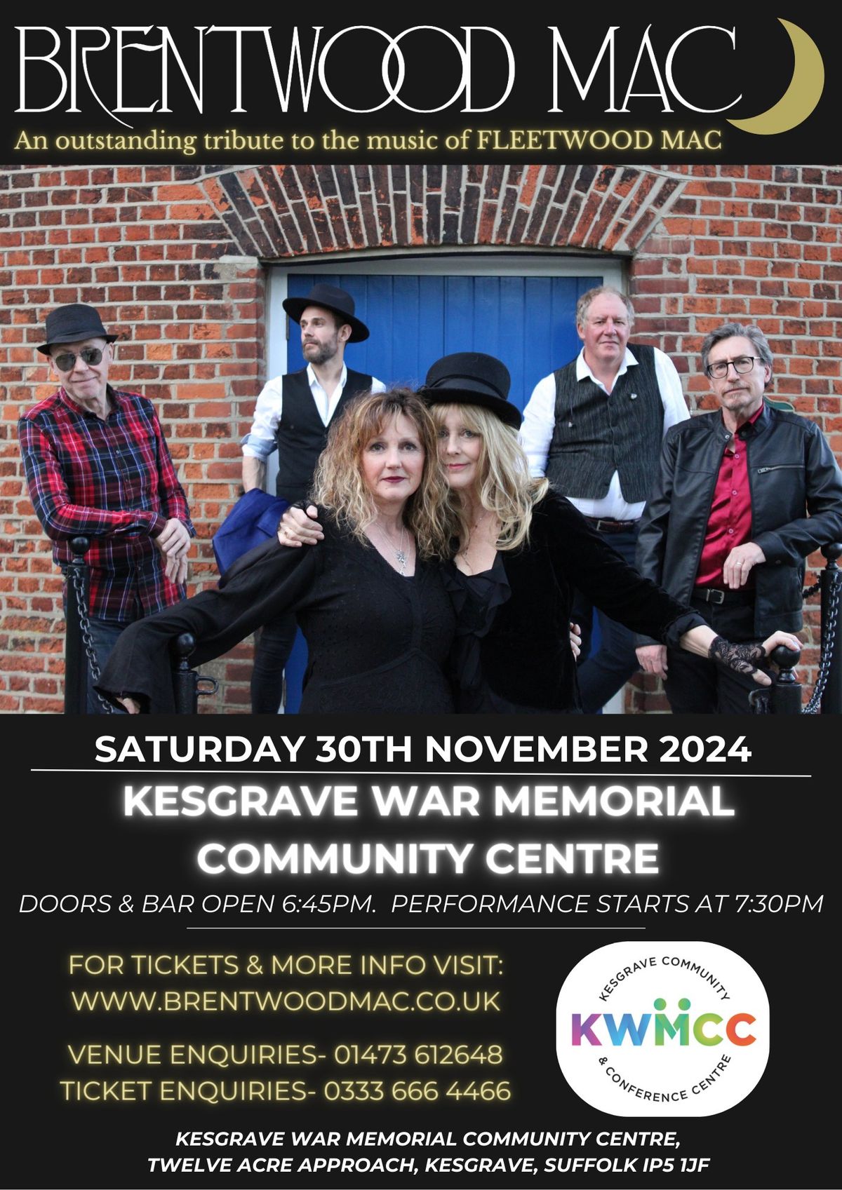 Brentwood Mac LIVE at Kesgrave War Memorial Community Centre